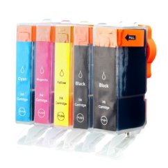 Canon PGI-520 BK, CLI-521 BK, C, M, Y - kompatibilní multipack, 5 ks