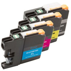 Brother LC-123 CMYK - kompatibilní multipack cartridge